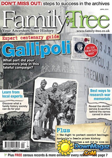 Family Tree UK - April 2015 Family Tree UK - April 2015