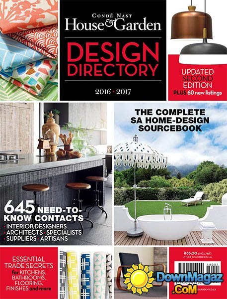 Conde Nast House & Garden Design Directory 2016-2017