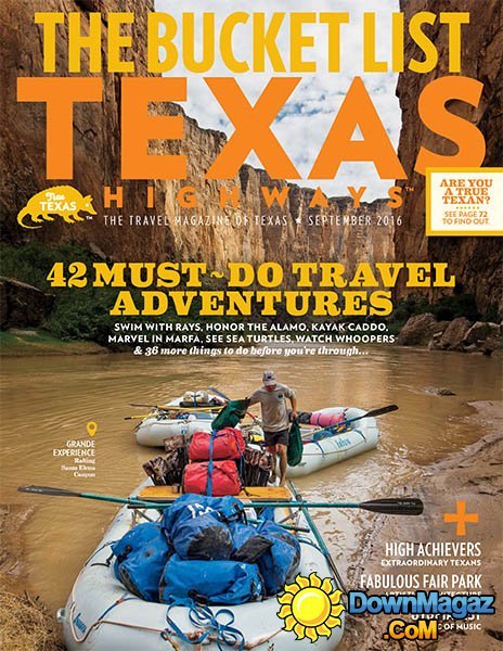 Texas Highways - September 2016 Texas Highways - September 2016