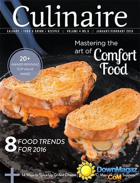 Culinaire CA - January/February 2016 Culinaire CA - January/February 2016