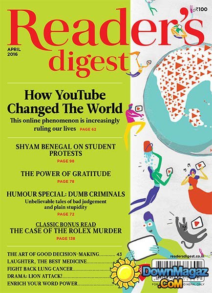 Reader's Digest IN - April 2016 Reader's Digest IN - April 2016