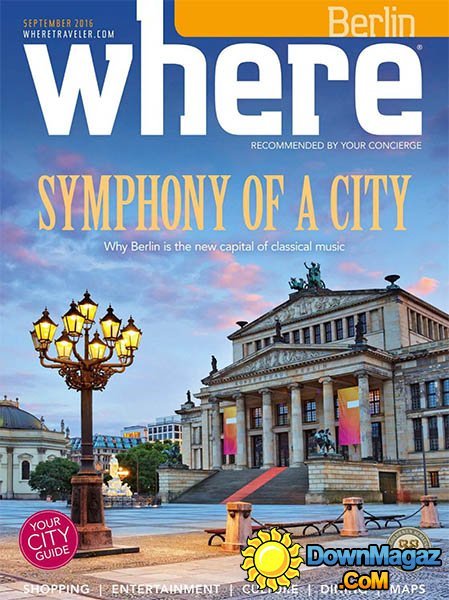 Where Berlin - September 2016 Where Berlin - September 2016