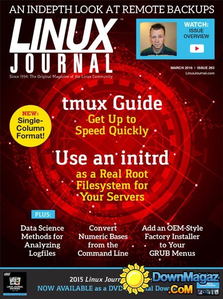 Linux Journal - March 2016 Linux Journal - March 2016