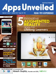 Apps Unveiled - 10.2018 Apps Unveiled - 10.2018