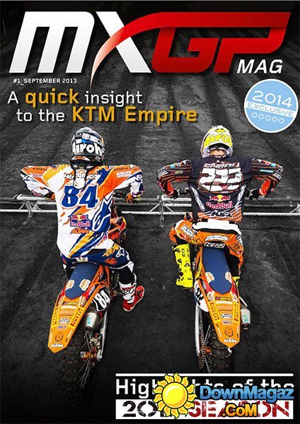 MXGP Mag #1 - September 2013 MXGP Mag #1 - September 2013