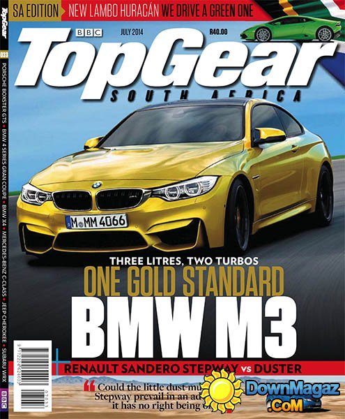 BBC Top Gear South Africa - July 2014