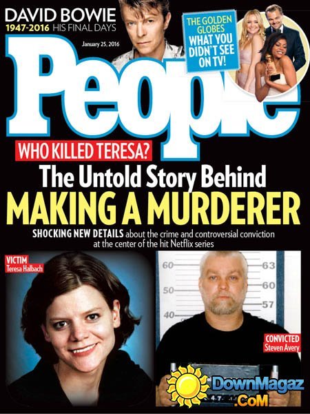 People USA - 25 January 2016 People USA - 25 January 2016