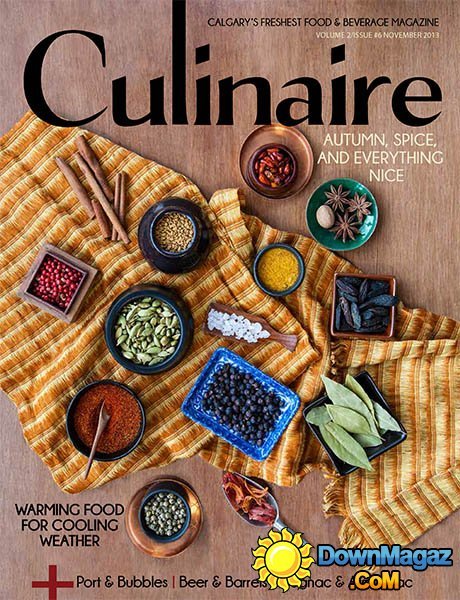 Culinaire #16 - November 2013 Culinaire #16 - November 2013