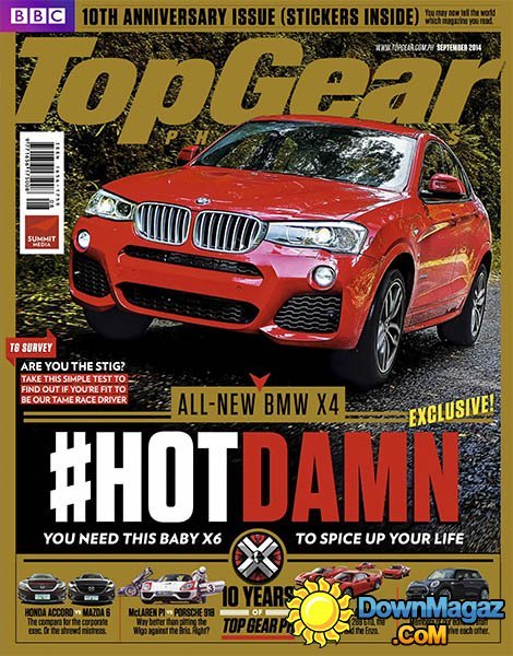 BBC Top Gear Philippines - September 2014 BBC Top Gear Philippines - September 2014