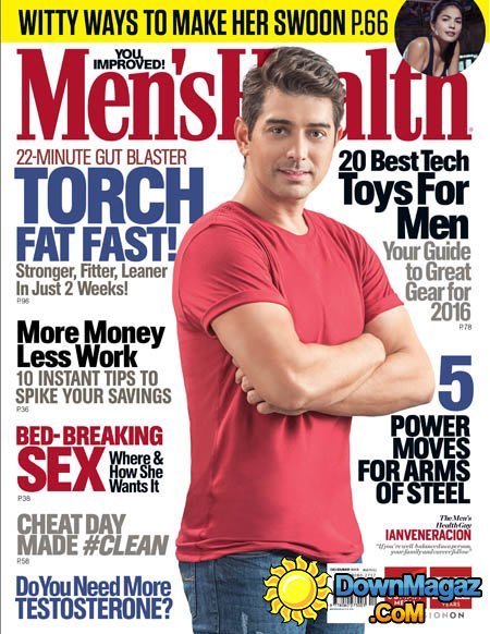 Men's Health PH - December 2015 - January 2016 Men's Health PH - December 2015 - January 2016