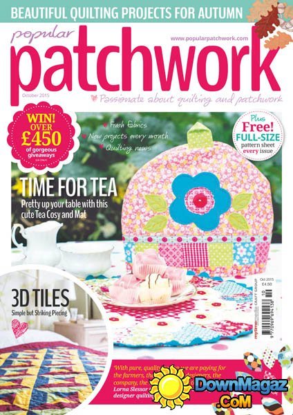 Popular Patchwork UK - October 2015 Popular Patchwork UK - October 2015