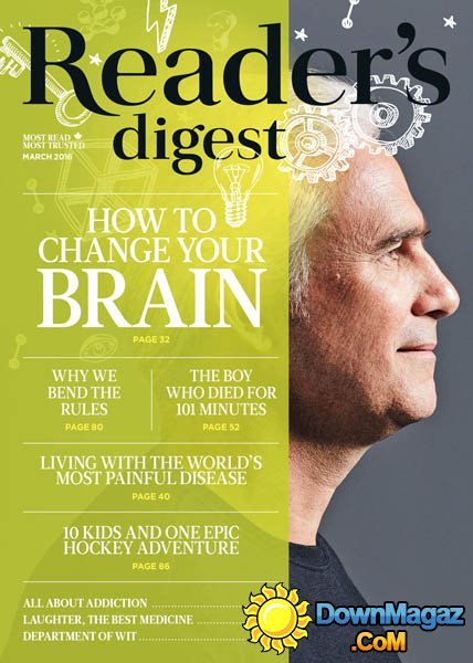 Reader's Digest Canada - March 2016 Reader's Digest Canada - March 2016
