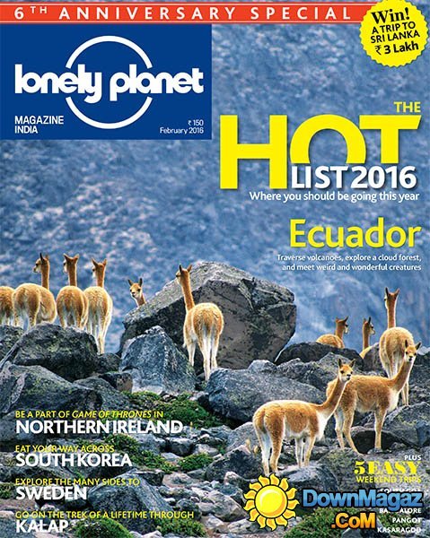 Lonely Planet IN - February 2016 Lonely Planet IN - February 2016