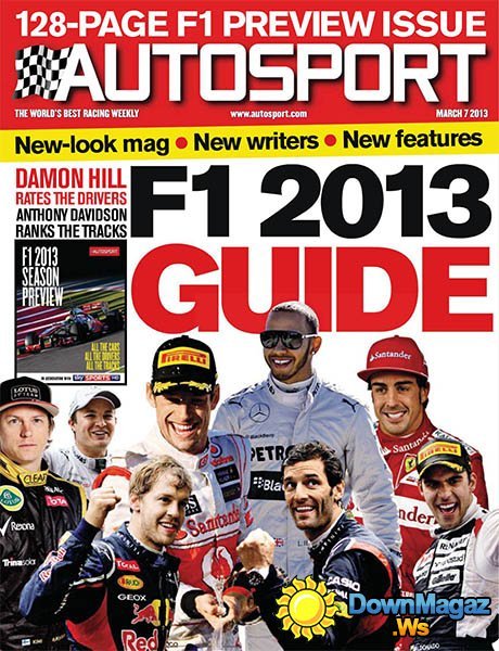 Autosport - 7 March 2013 Autosport - 7 March 2013