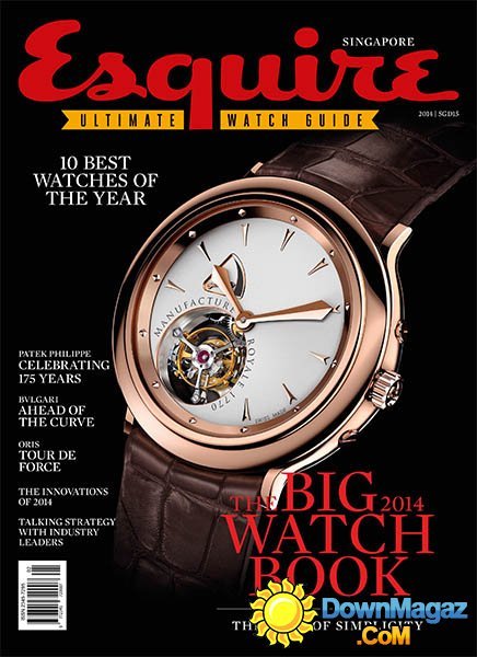 Esquire Singapore - Ultimate Watch Guide 2014 Esquire Singapore - Ultimate Watch Guide 2014