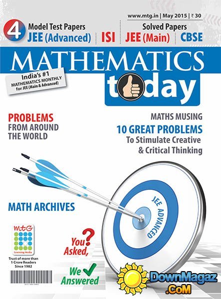 Mathematics Today - May 2015