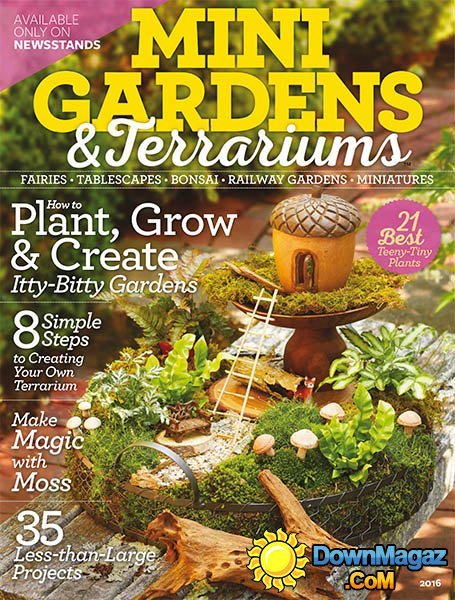 Mini Gardens & Terrariums 2016