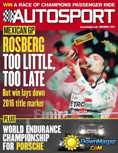 Autosport UK - 5 November 2015