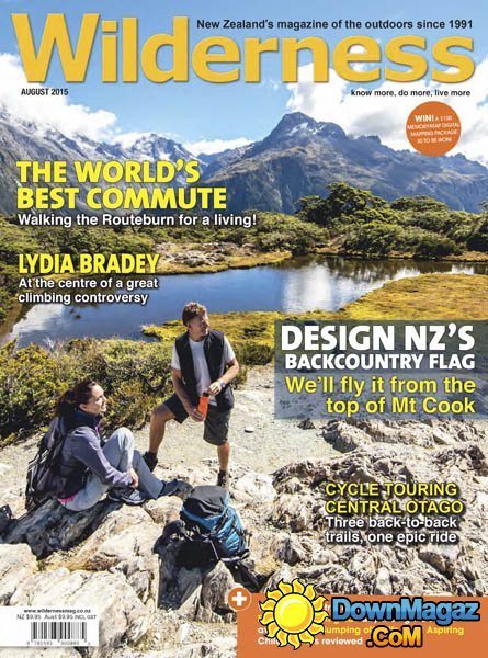 Wilderness New Zealand - August 2015 Wilderness New Zealand - August 2015
