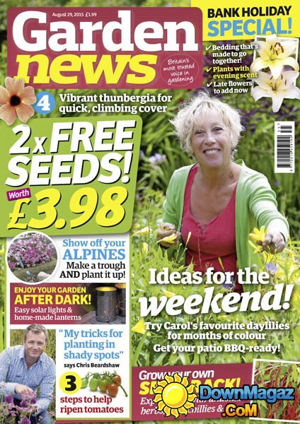 Garden News UK - 29 August 2015 Garden News UK - 29 August 2015