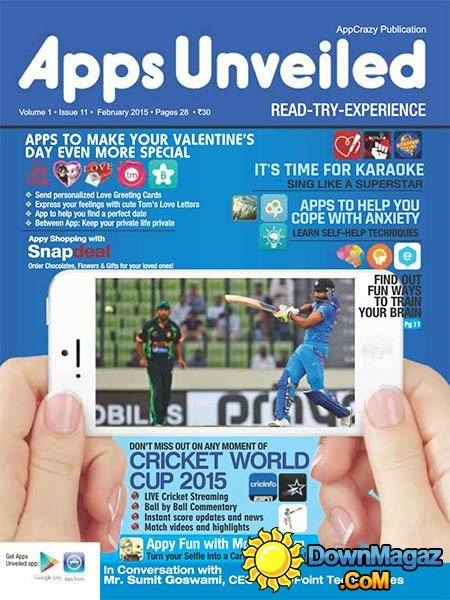 Apps Unveiled - February 2015 Apps Unveiled - February 2015