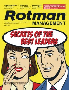 Rotman Management - Fall 2019 Rotman Management - Fall 2019