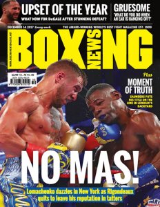 Boxing News - 14.12.2017 Boxing News - 14.12.2017