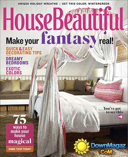 House Beautiful USA - December/January 2015 House Beautiful USA - December/January 2015