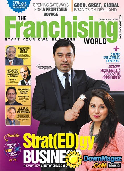 The Franchising World - March 2016 The Franchising World - March 2016
