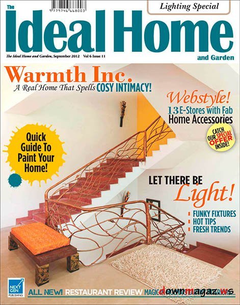 The Ideal Home and Garden Magazine September 2012 The Ideal Home and Garden Magazine September 2012