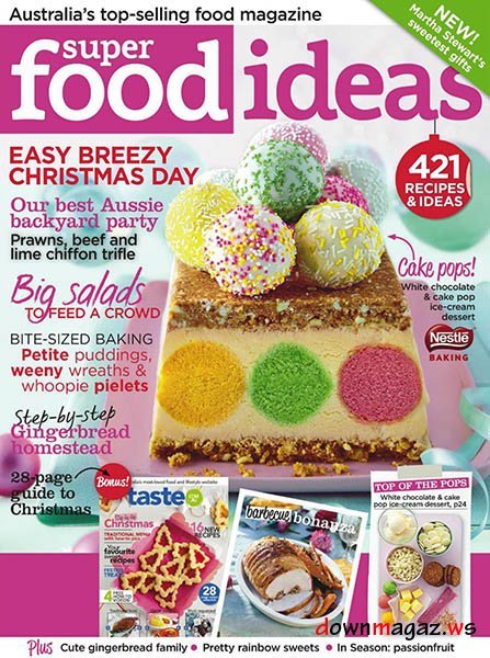 Super Food Ideas - December 2012/January 2013 Super Food Ideas - December 2012/January 2013