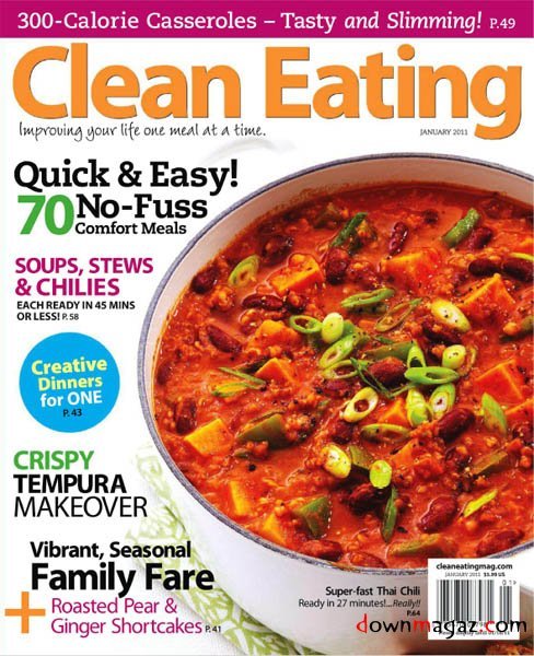 Clean Eating – January 2011 Clean Eating – January 2011