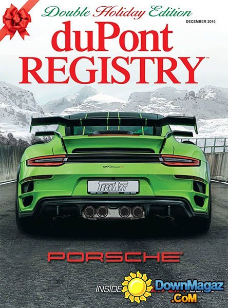 duPont Registry - 12.2016 duPont Registry - 12.2016