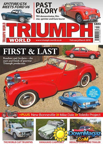 Triumph World UK - February/March 2016 Triumph World UK - February/March 2016