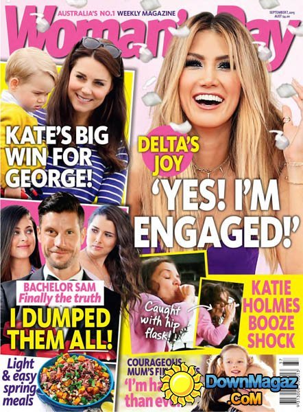 Woman's Day Australia - 7 September 2015 Woman's Day Australia - 7 September 2015