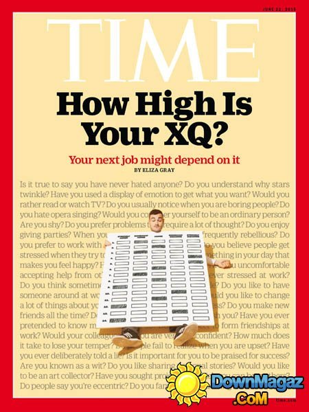 Time USA - 22 June 2015 Time USA - 22 June 2015