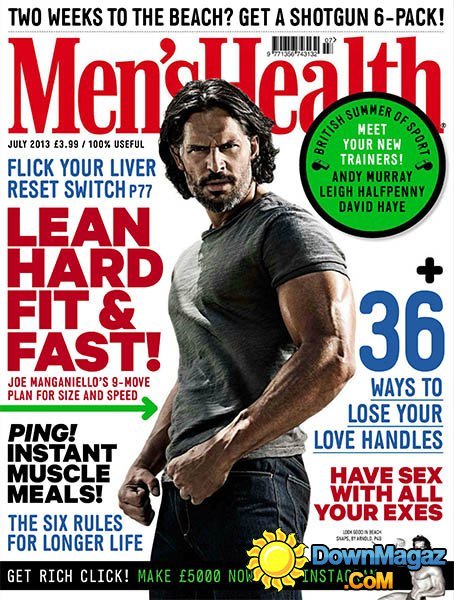 Men's Health UK - July 2013 Men's Health UK - July 2013