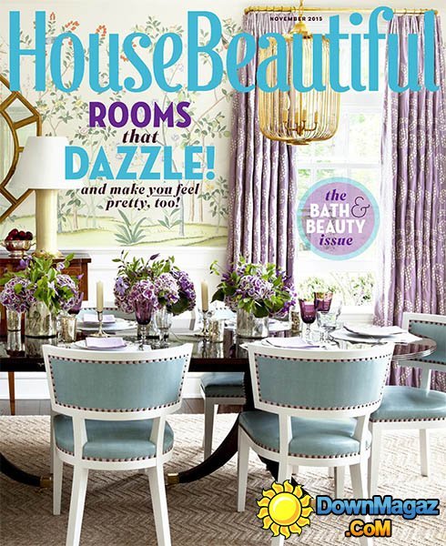 House Beautiful USA - November 2015 House Beautiful USA - November 2015