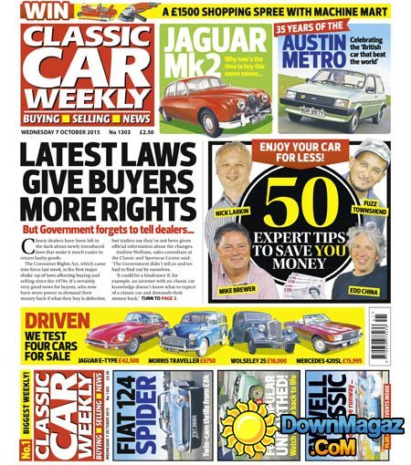 Classic Car Weekly UK - 7 October 2015 Classic Car Weekly UK - 7 October 2015