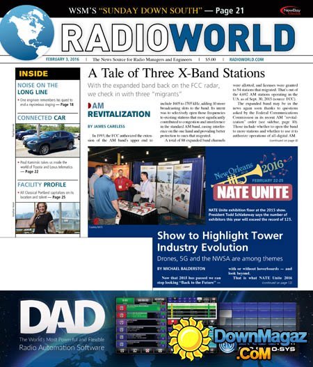 Radio World - 3 February 2016 Radio World - 3 February 2016