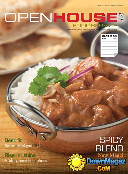 Open House Food Service - February 2014 Open House Food Service - February 2014