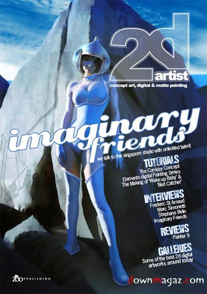 2DArtist Issue 001 - Imaginary Friends 2DArtist Issue 001 - Imaginary Friends