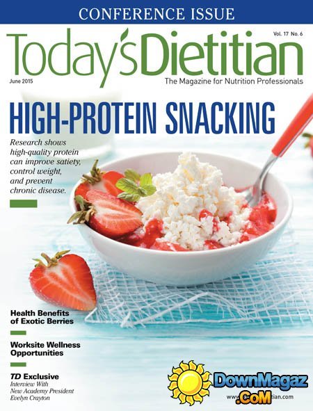 Today's Dietitian - June 2015 Today's Dietitian - June 2015