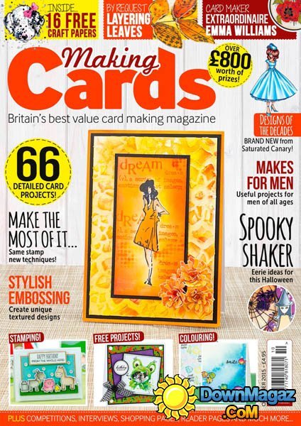 Making Cards UK - October 2015