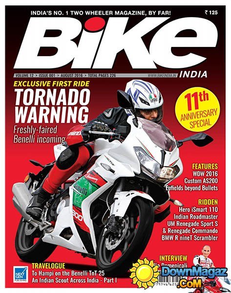 Bike India - August 2016 Bike India - August 2016
