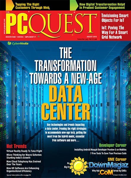 PCQuest - August 2016 PCQuest - August 2016