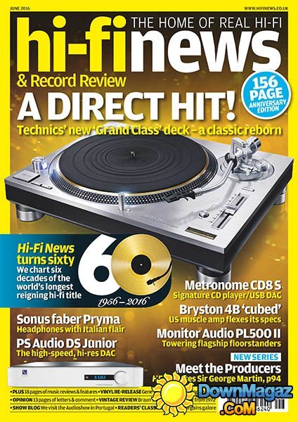 Hi-Fi News - June 2016 Hi-Fi News - June 2016