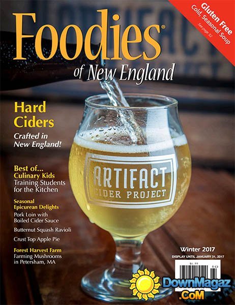 Foodies of New England - Winter 2016/2017 Foodies of New England - Winter 2016/2017