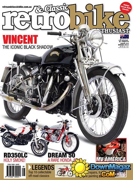 Retro & Classic Bike Enthusiast - Issue 12, Spring 2013