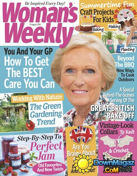 Woman's Weekly UK - 11 August 2015 Woman's Weekly UK - 11 August 2015
